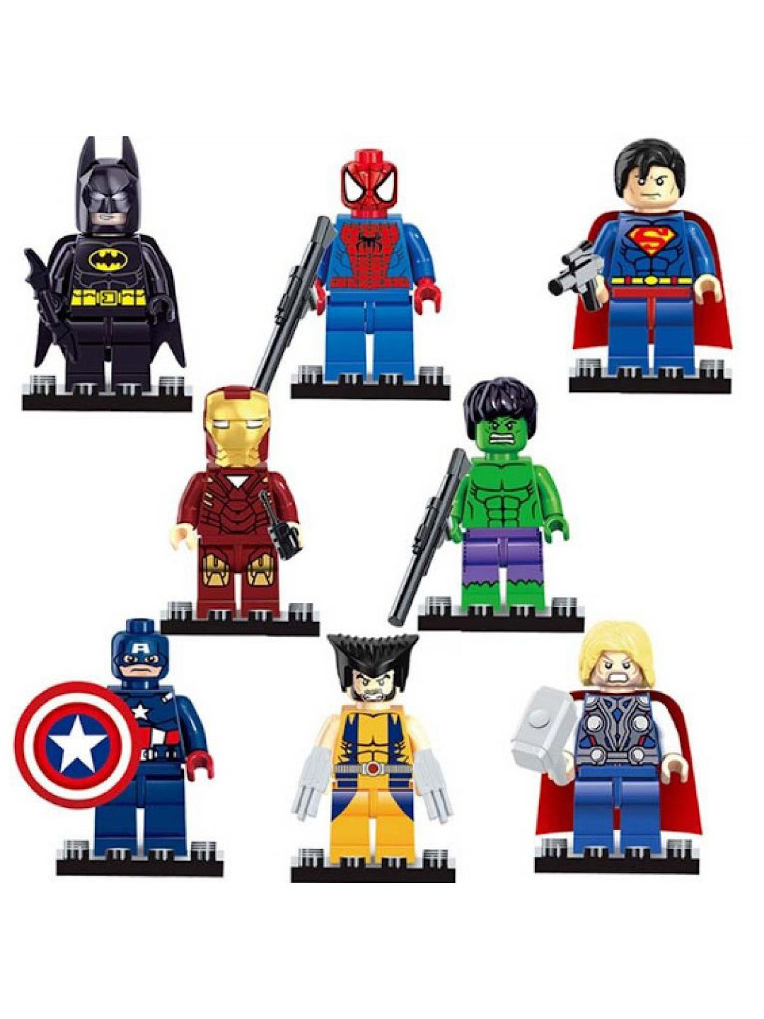 Superhero Mini Figures