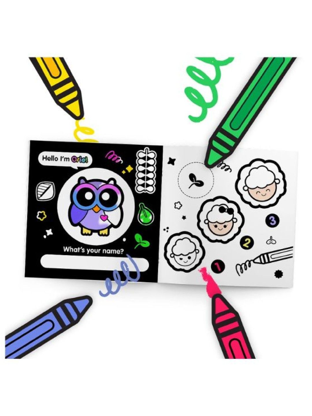 Orie the Sleepy Owl Coloring & Activity Book