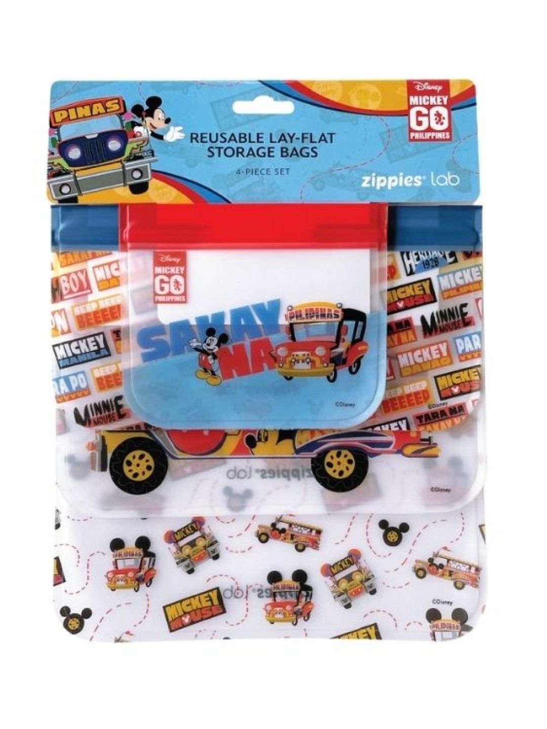 Disney Mickey Go PH Set (4pcs)