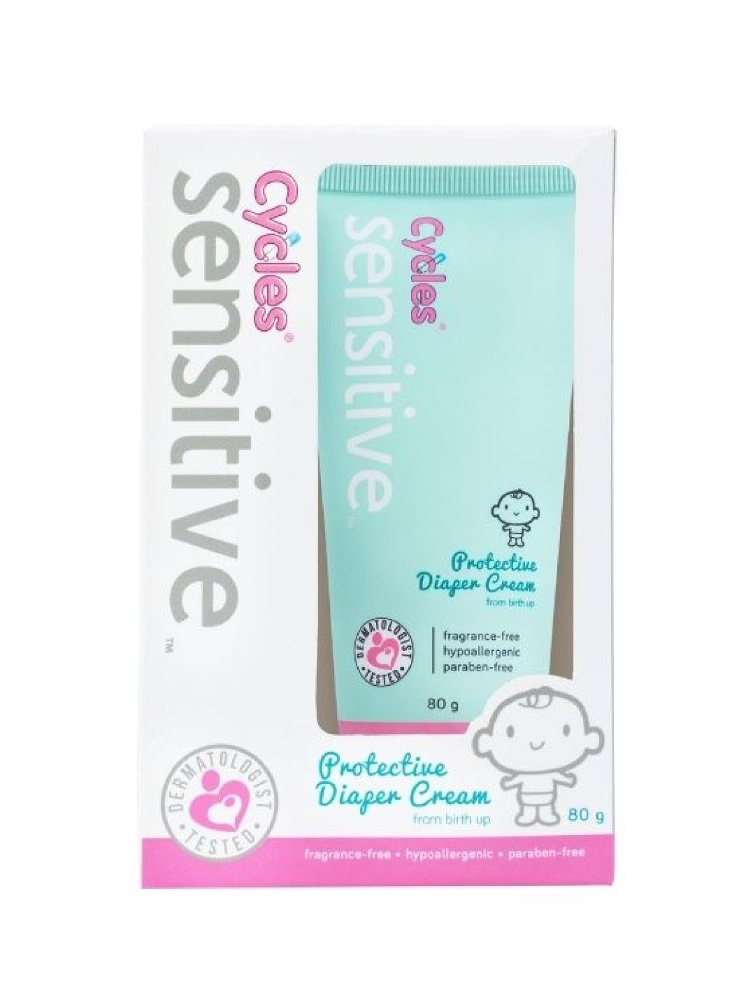 Sensitive Protective Diaper Cream 80G