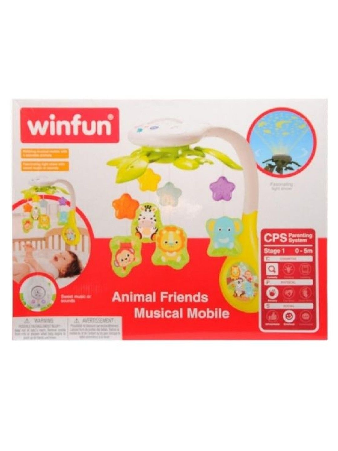 Animal Friends Musical Mobile