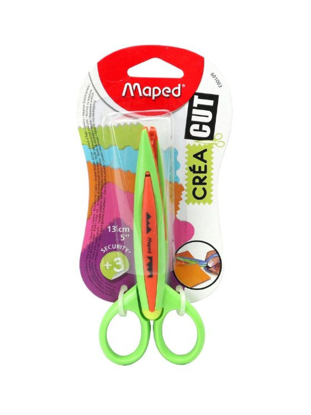 Creacut Craft Scissors in Blister Pack - (Set of 5)
