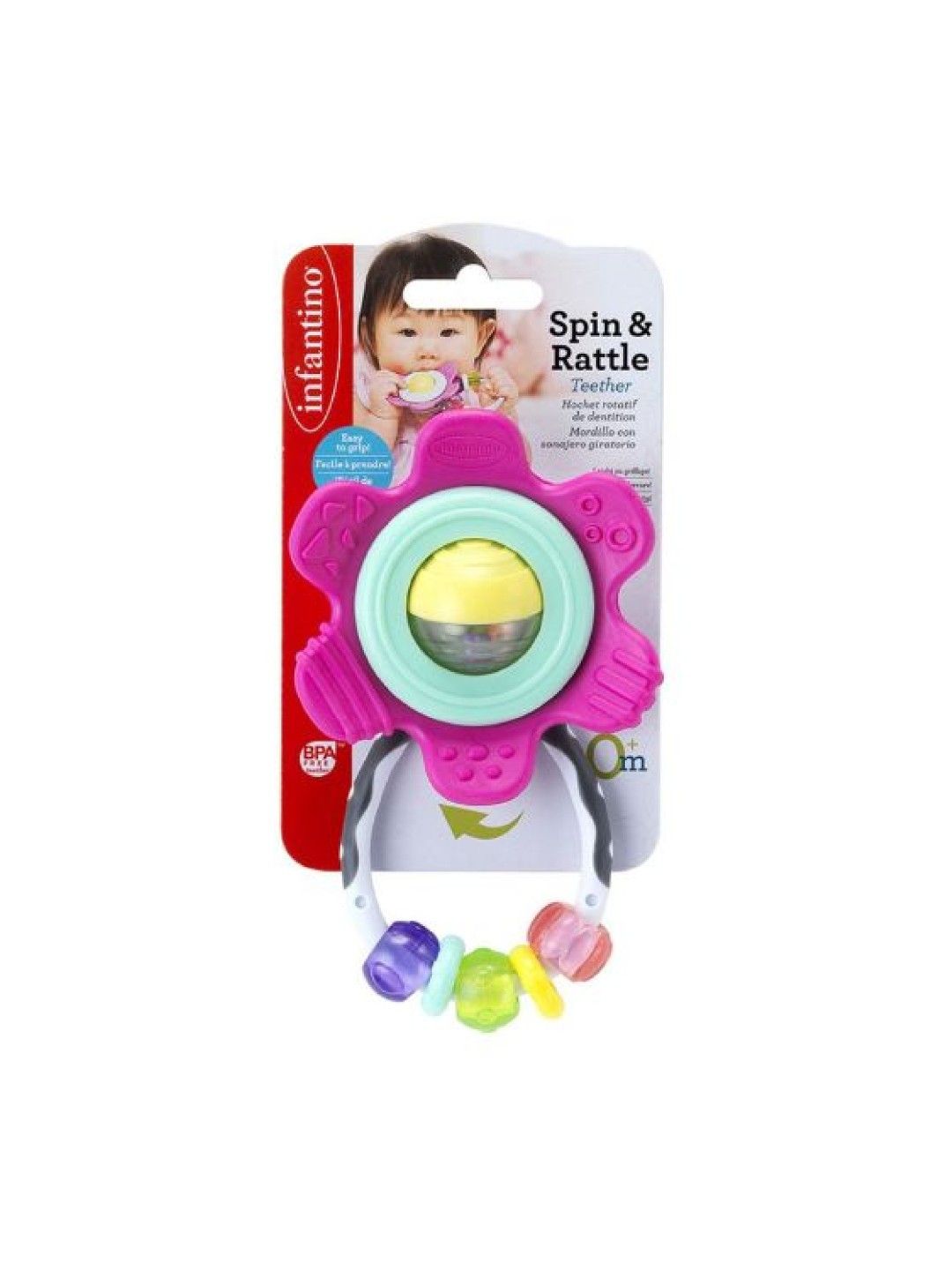 Spin & Rattle Teether