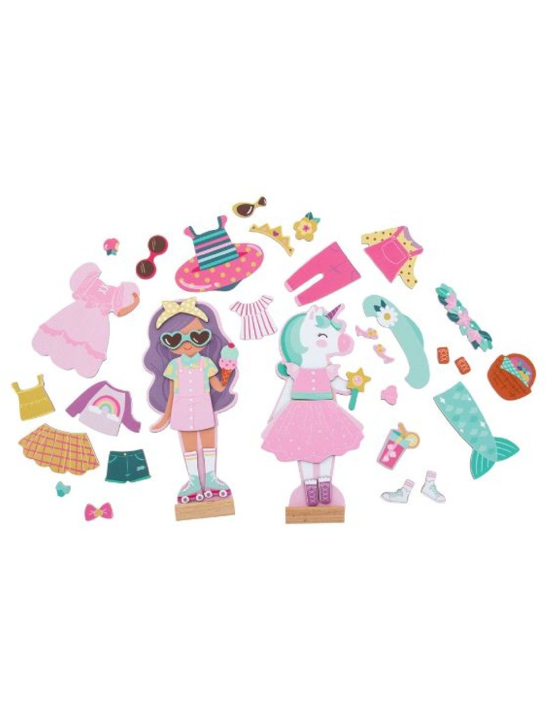 Magnetic Dress Up Dolls Box Set