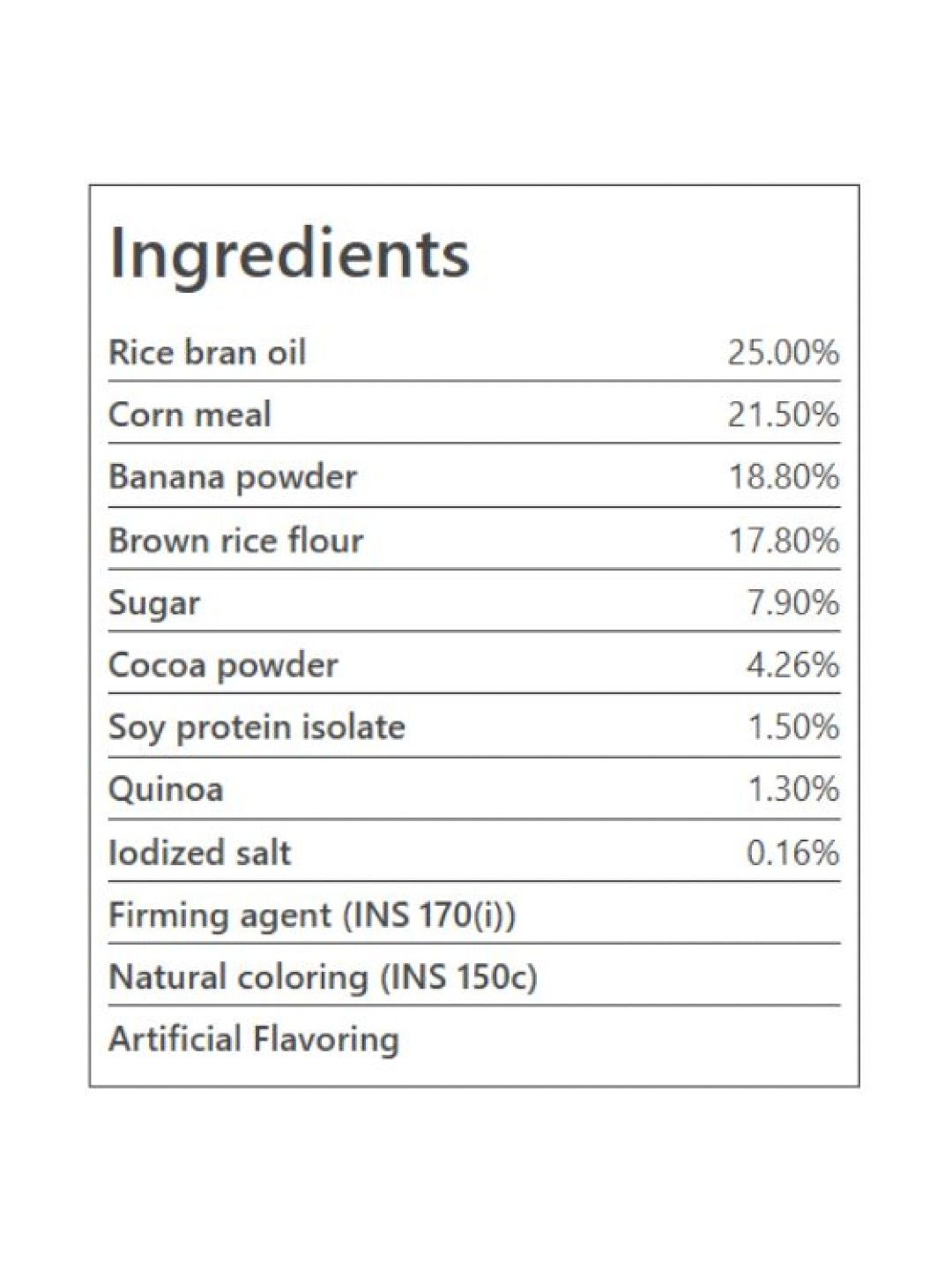 Rice Cracker Choco Banana Flavored (15g)