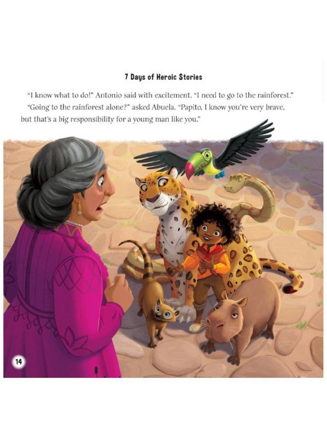 Disney 7 Days of Heroic Stories