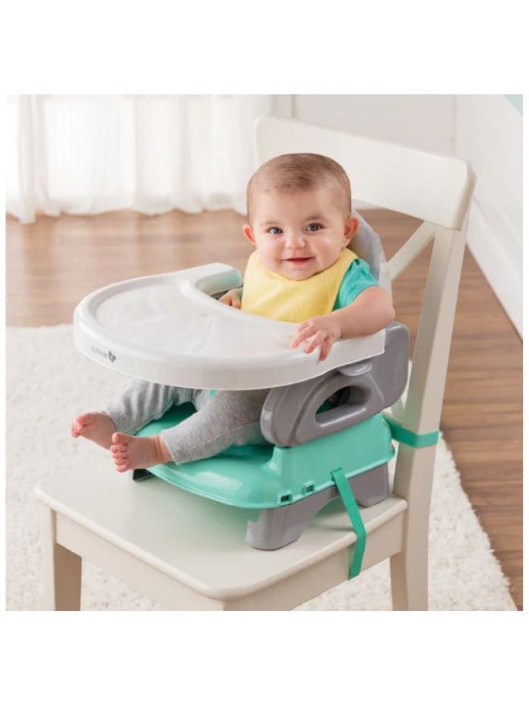 Deluxe Comfort Folding Booster Seat - Elephant Love