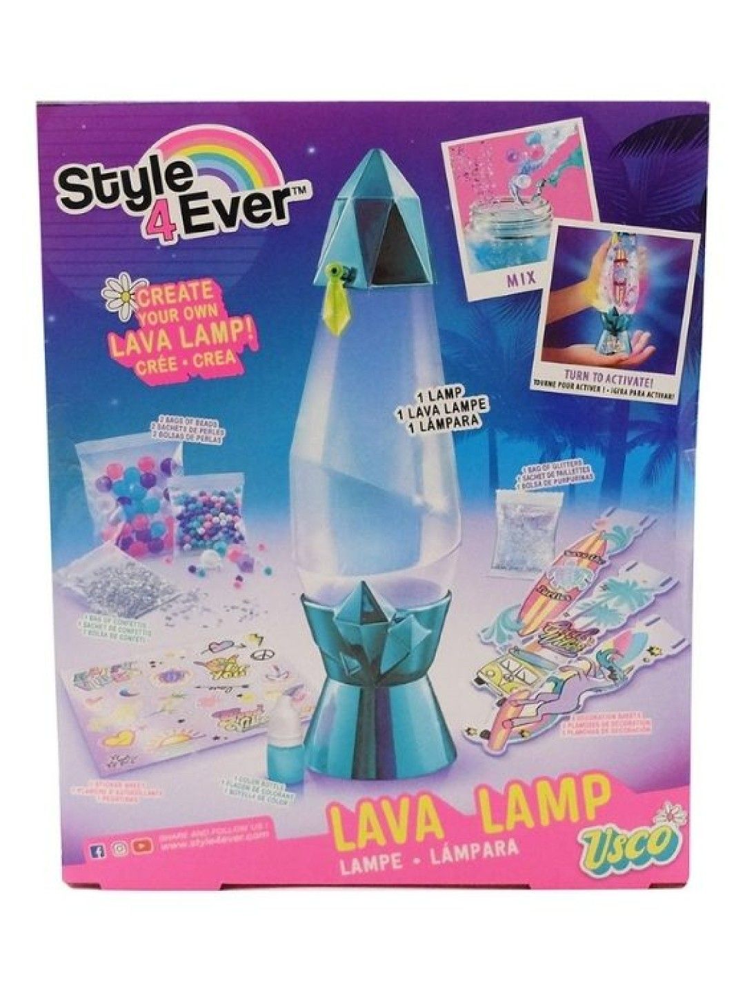 Style 4 Ever DIY Unicorn Lava Lamp
