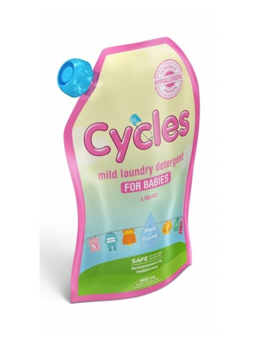 Mild Laundry Detergent Liquid Refill 800ML