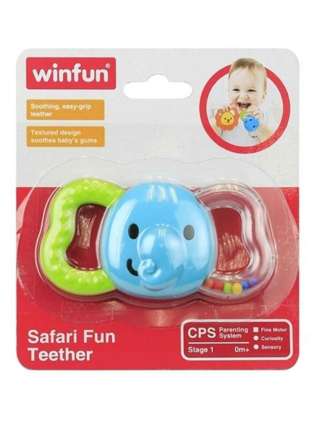 Safari Fun Teether - Elephant