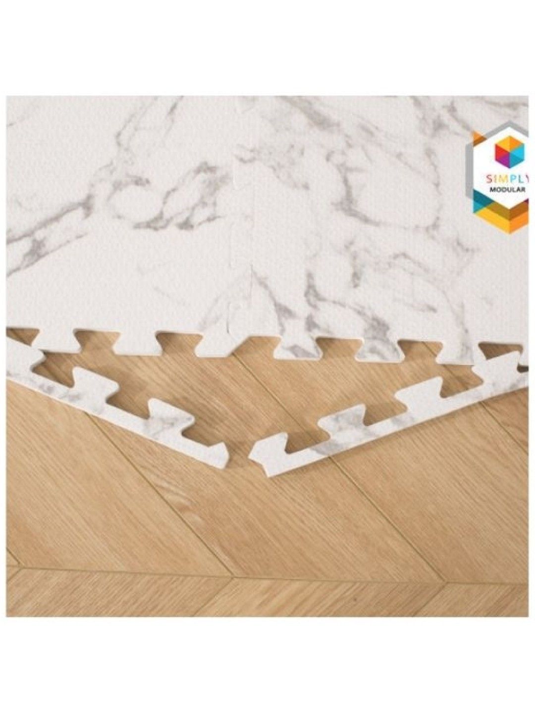 Marble Puzzle Mat (6 tiles)