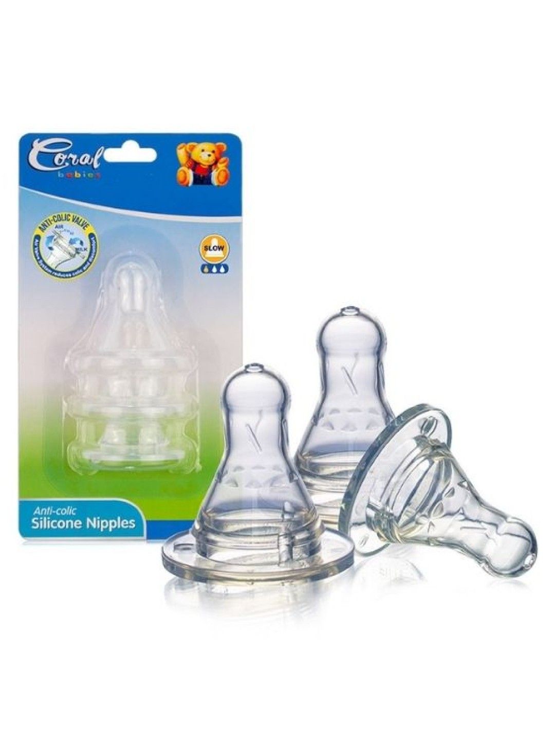 Silicone Nipple Slow