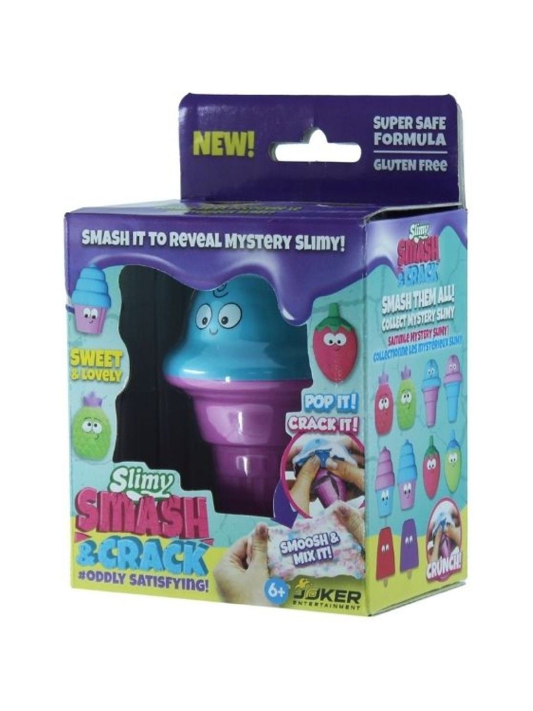 Slimy Smash & Crack - Ice Cream (Blue)