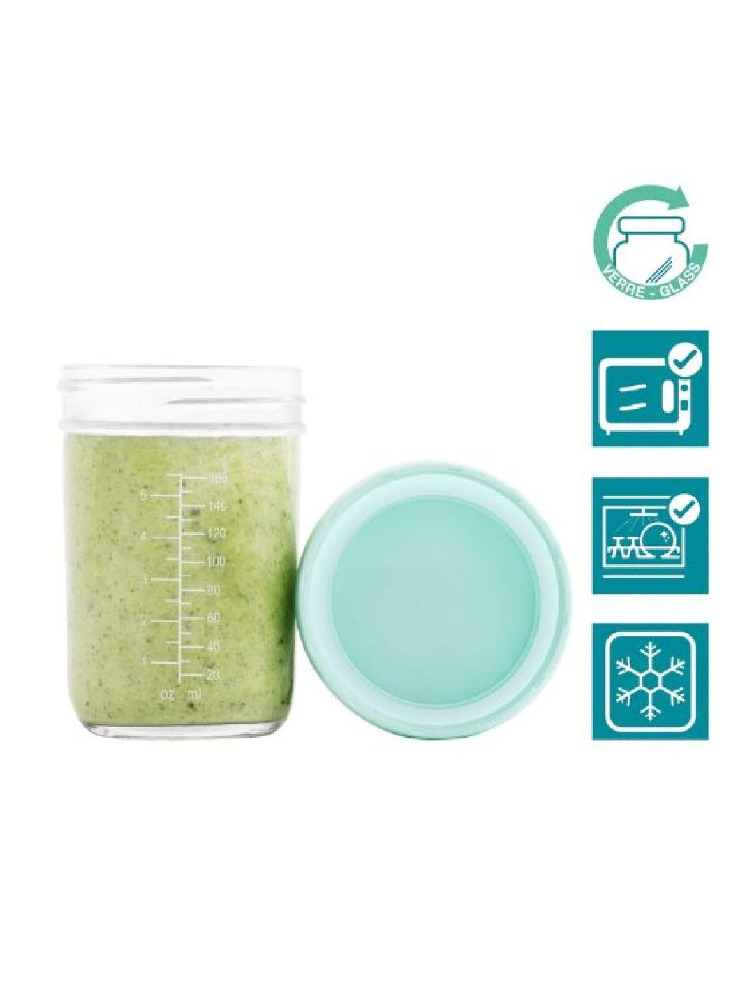 Babybowls Hermetic Glass Storage Containers (220mL) (Bundle of 4)