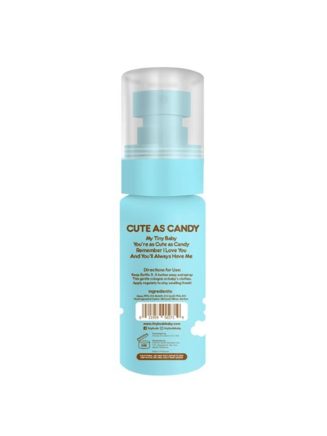 Cute as Candy Gentle Baby Cologne (60ml)