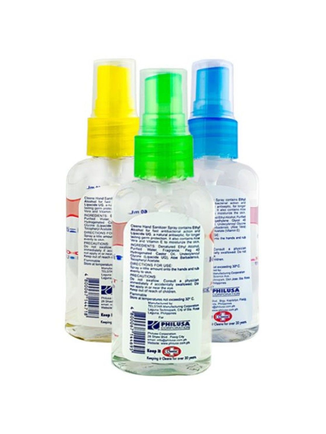 Hand Sanitizer 3-Pack (60ml)