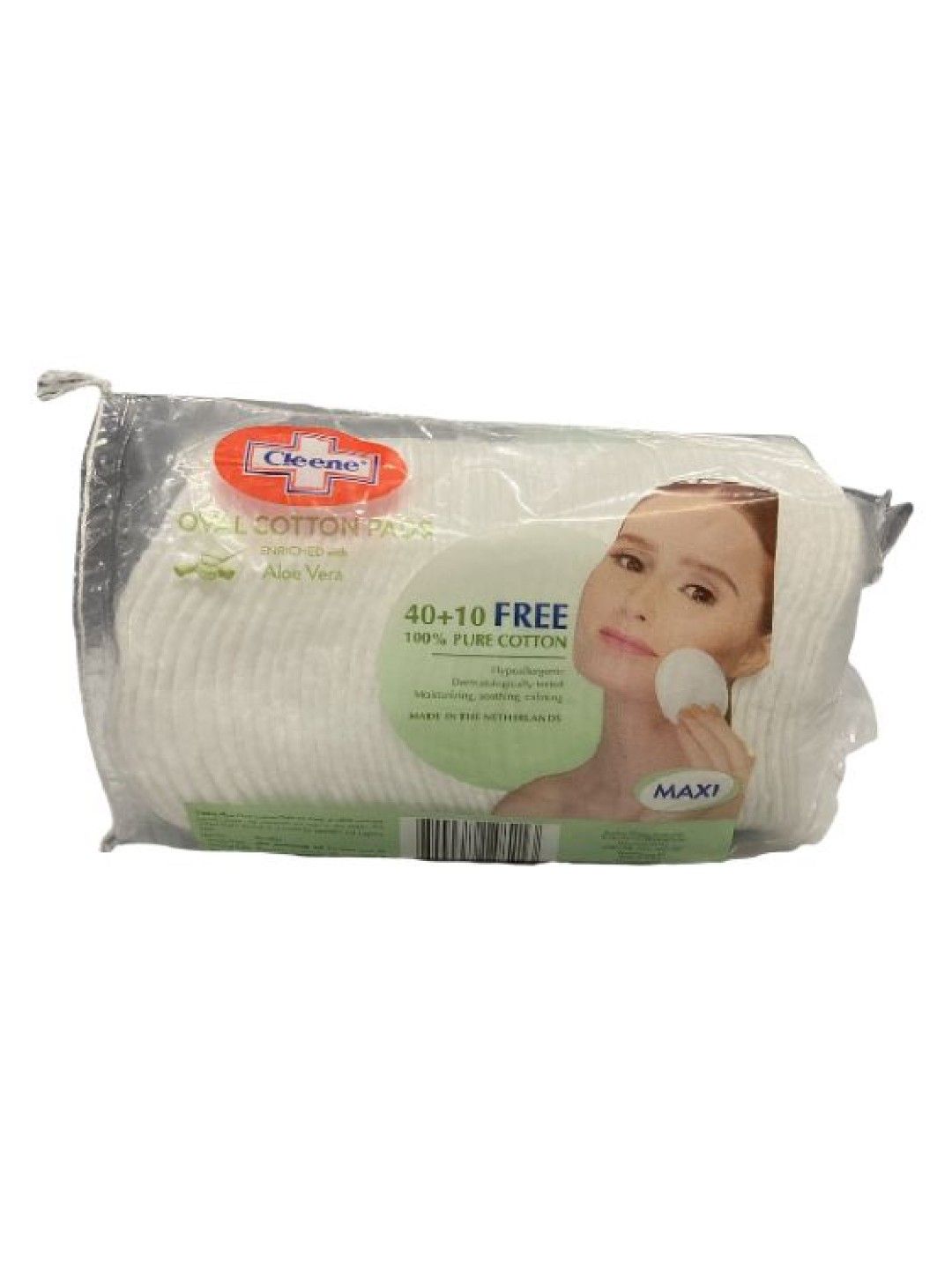 Oval Cotton Pads Aloe Vera 40+10 FREE