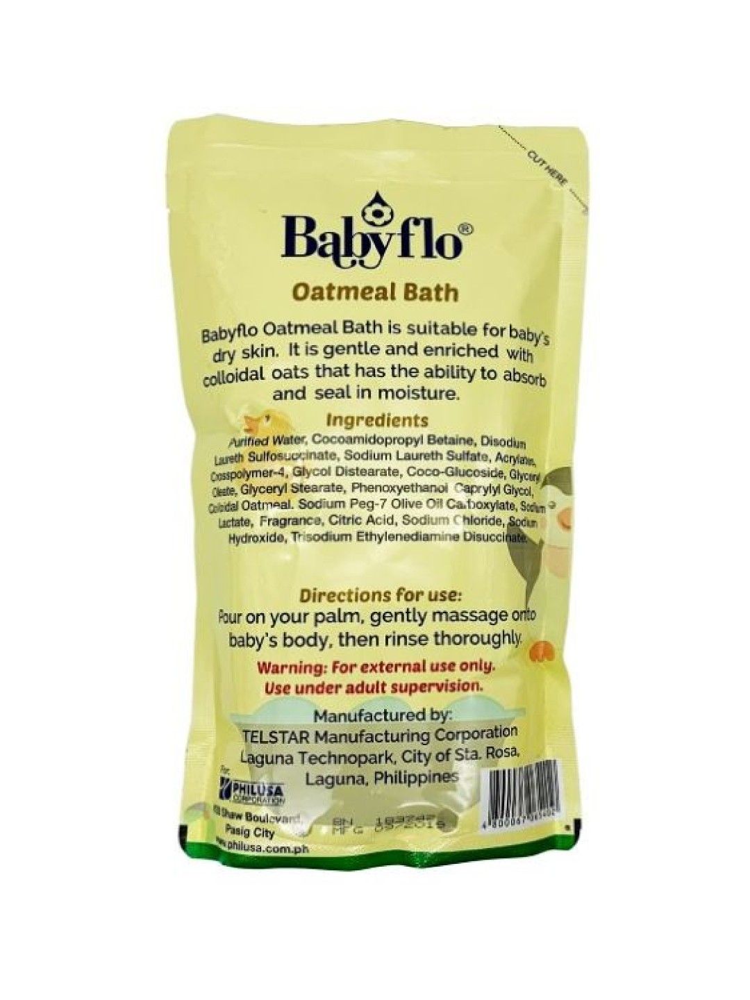 Oatmeal Bath Refill (600ml)