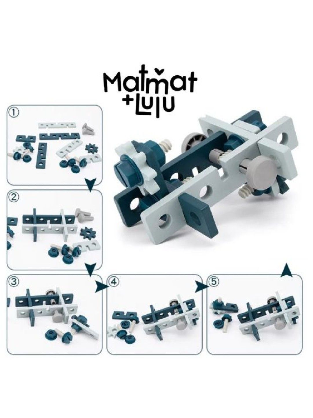 Wooden Construction Tool Set