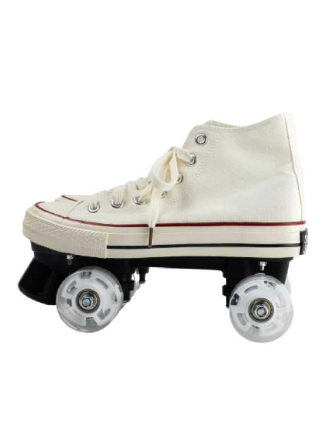 Canvas Sneaker Chucks Roller Skate (White)