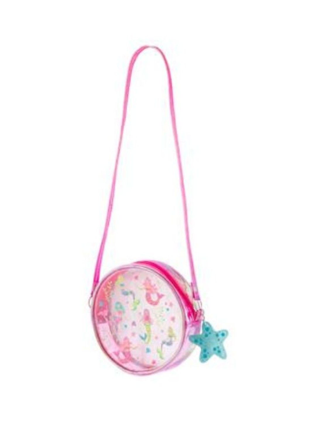 Clear Iridescent Crossbody Purse
