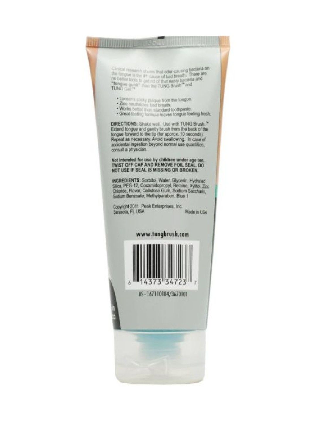 Gel Fresh Mint 3 oz. - Tongue Cleaner