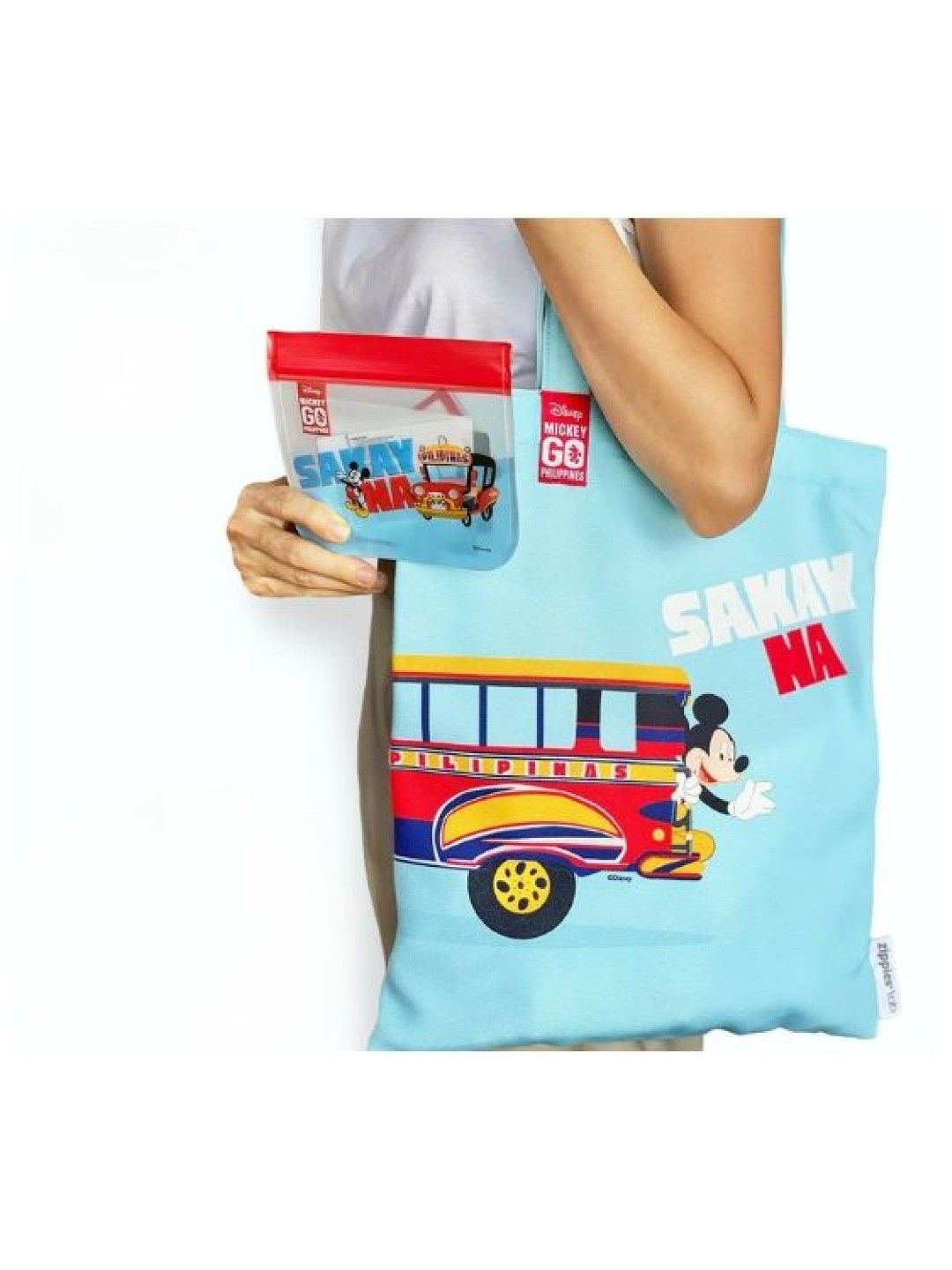 Mickey Jeepney Reusable Tote Bag