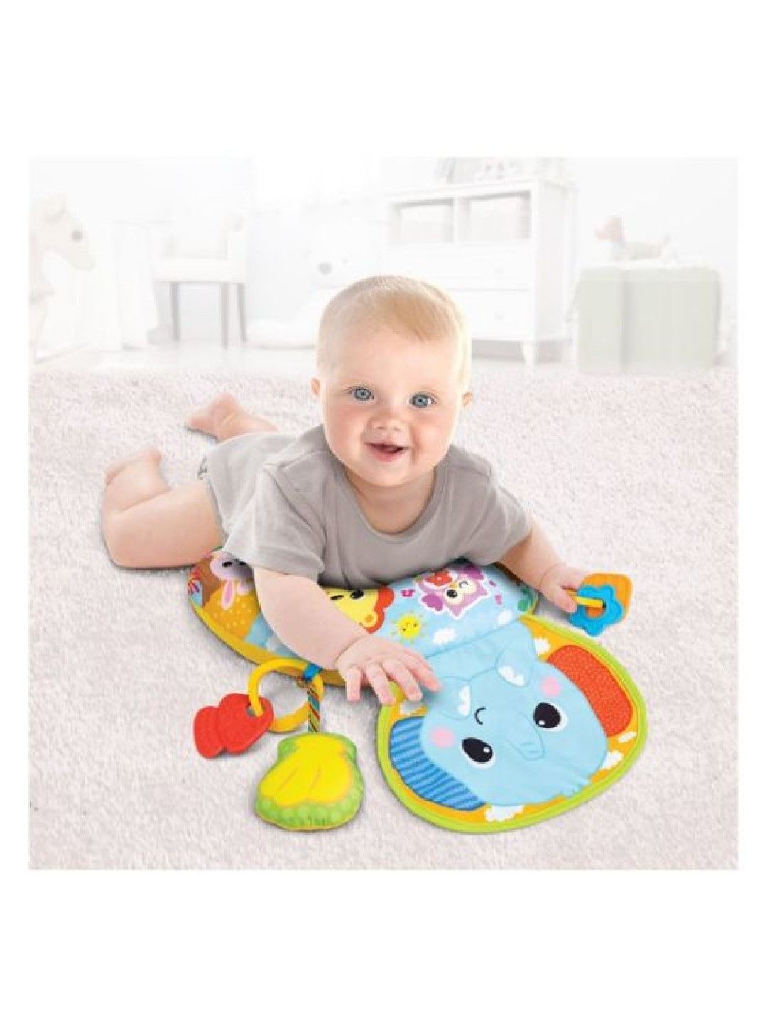 Jungle Fun Tummy Time Pillow
