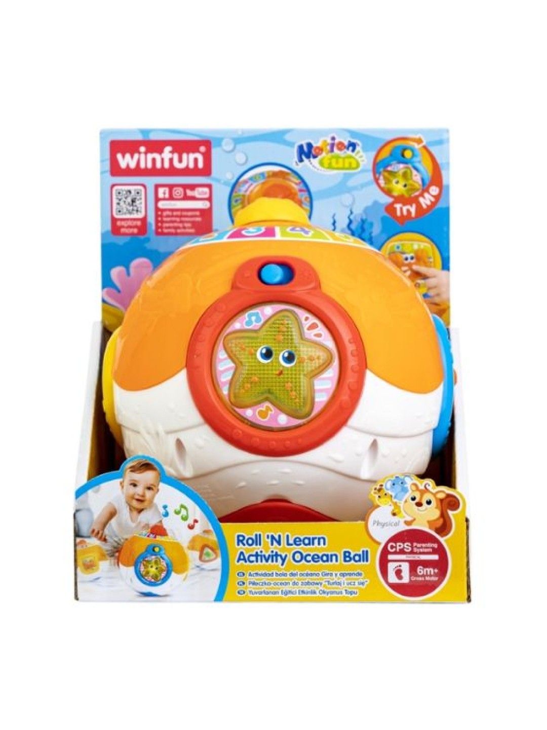 Roll ‘N Learn Activity Ocean Ball