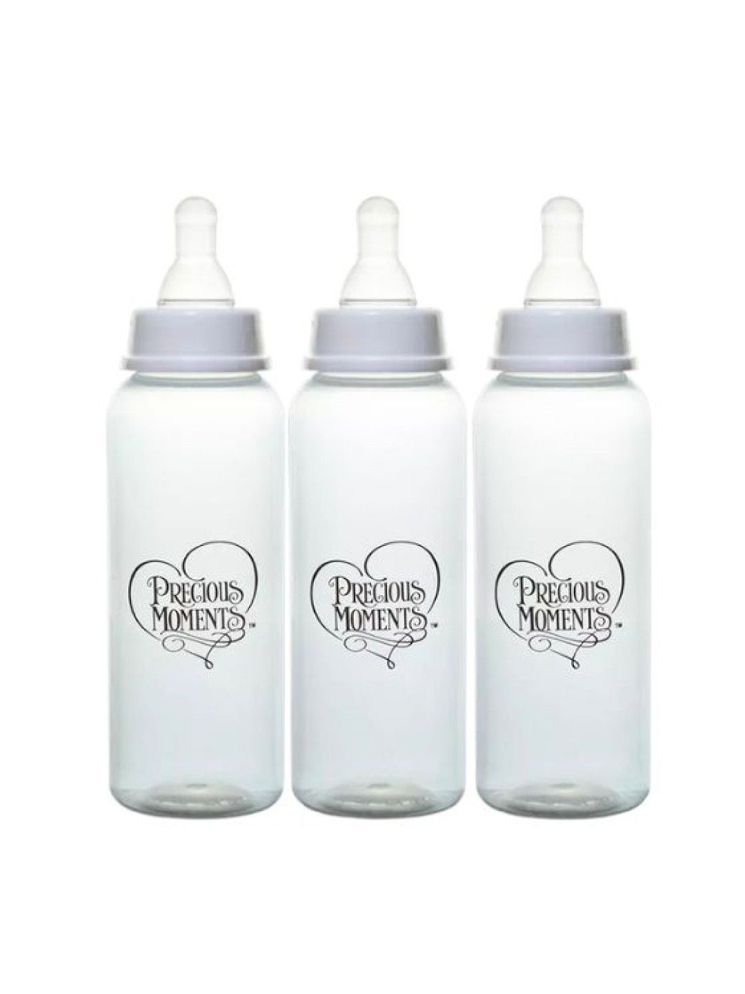 Regular Clear White Feeding Bottle (9oz)
