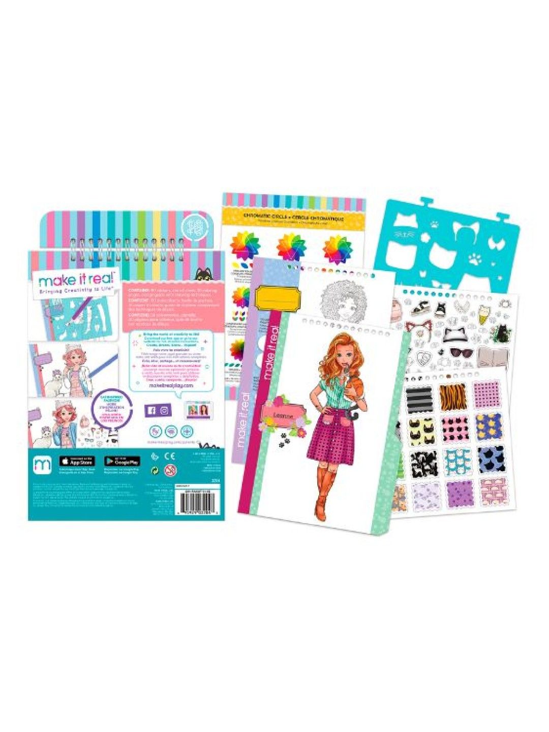 Fashion Design Sketchbook - Pretty Kitty