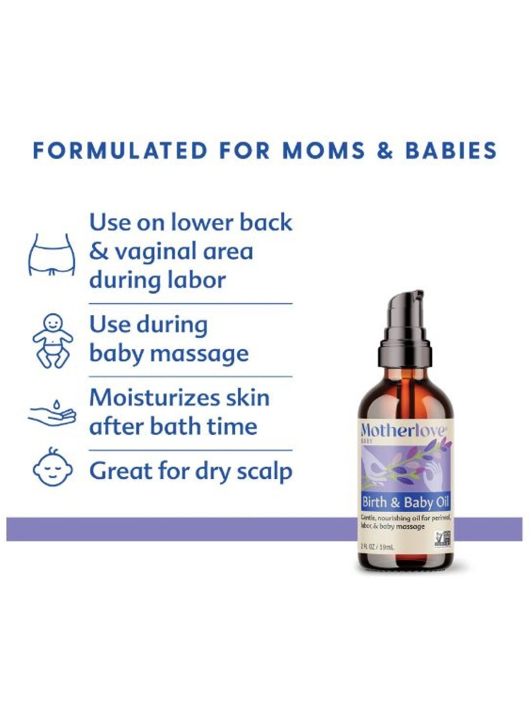 Birth and Baby Oil (2oz)