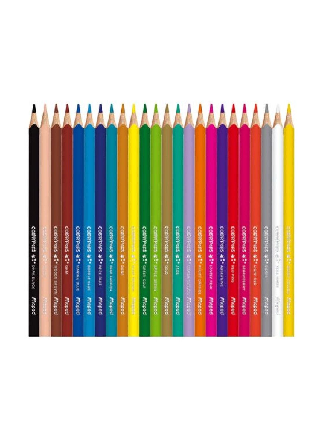 ColorPeps Color Pencils in Metal Box (24 Colors)