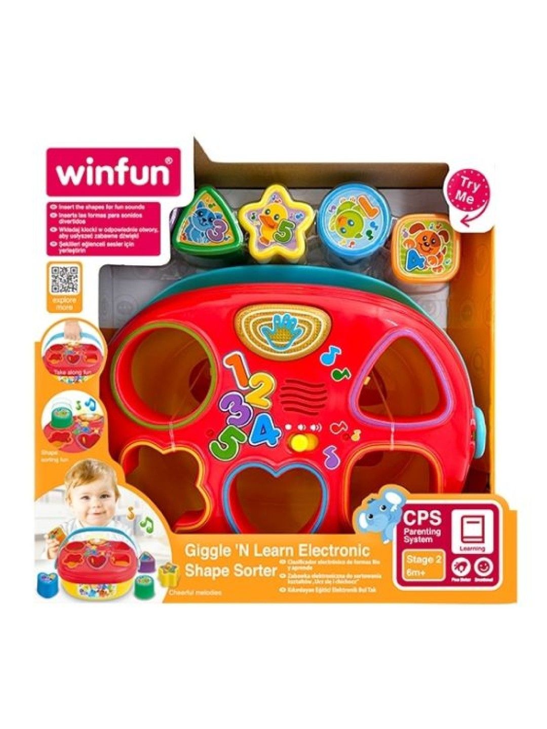 Giggle and Learn Electronic Shape Sorter