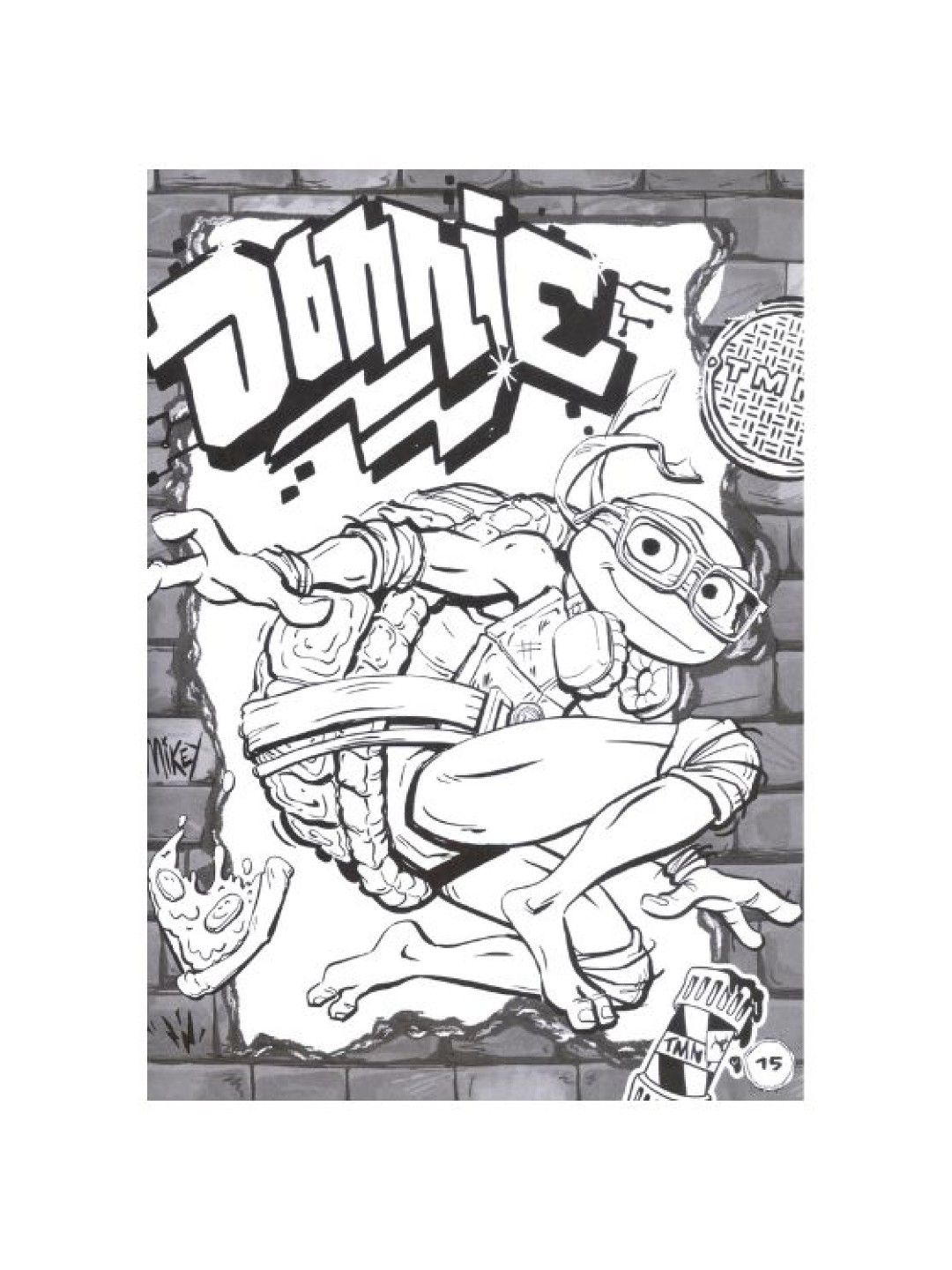Nickelodeon TMNT Mutant Mayhem - Colouring and Activity Book
