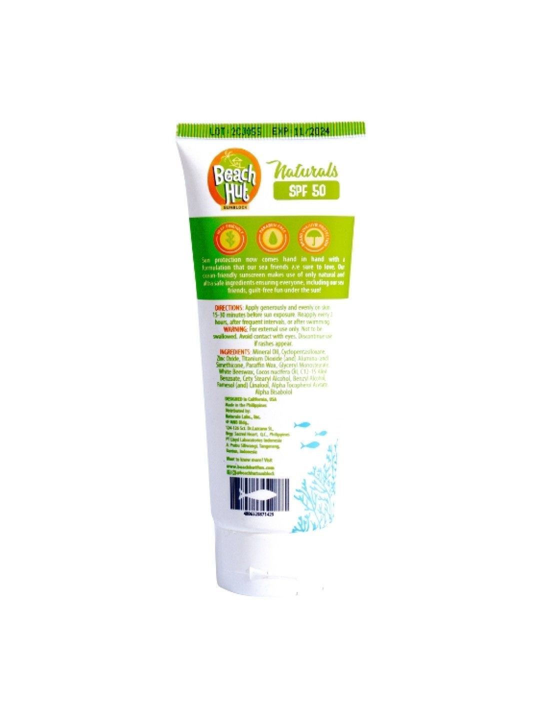 Naturals Reef-Safe SPF 50 Sunscreen Lotion (100ml)