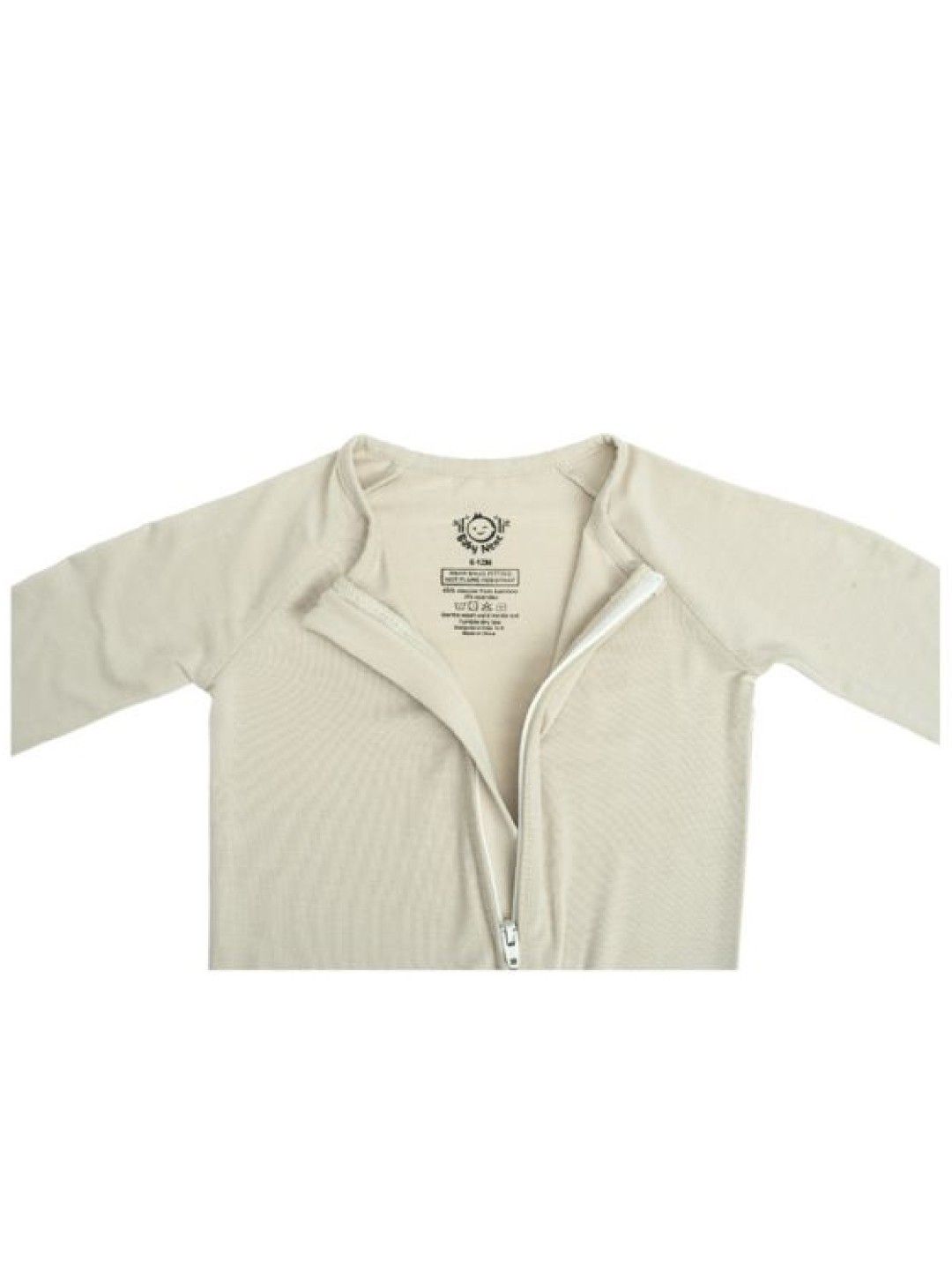 Two Way Double Zipper Bamboo Longsleeve Onesie