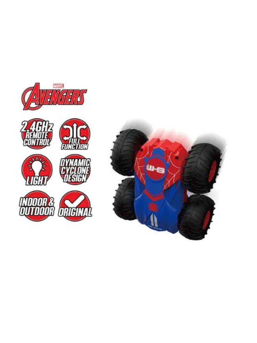 Original Spider-Man Full-Function Cyclone Micro Remote Control Car (2.4GHz)