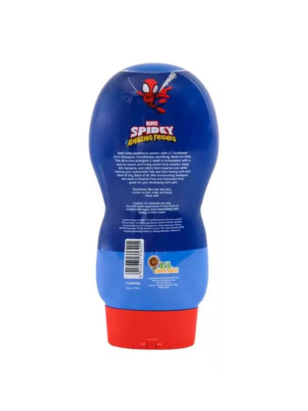 Spiderman 3-in-1 Shampoo, Conditioner, and Body Wash for Kids (300ml)