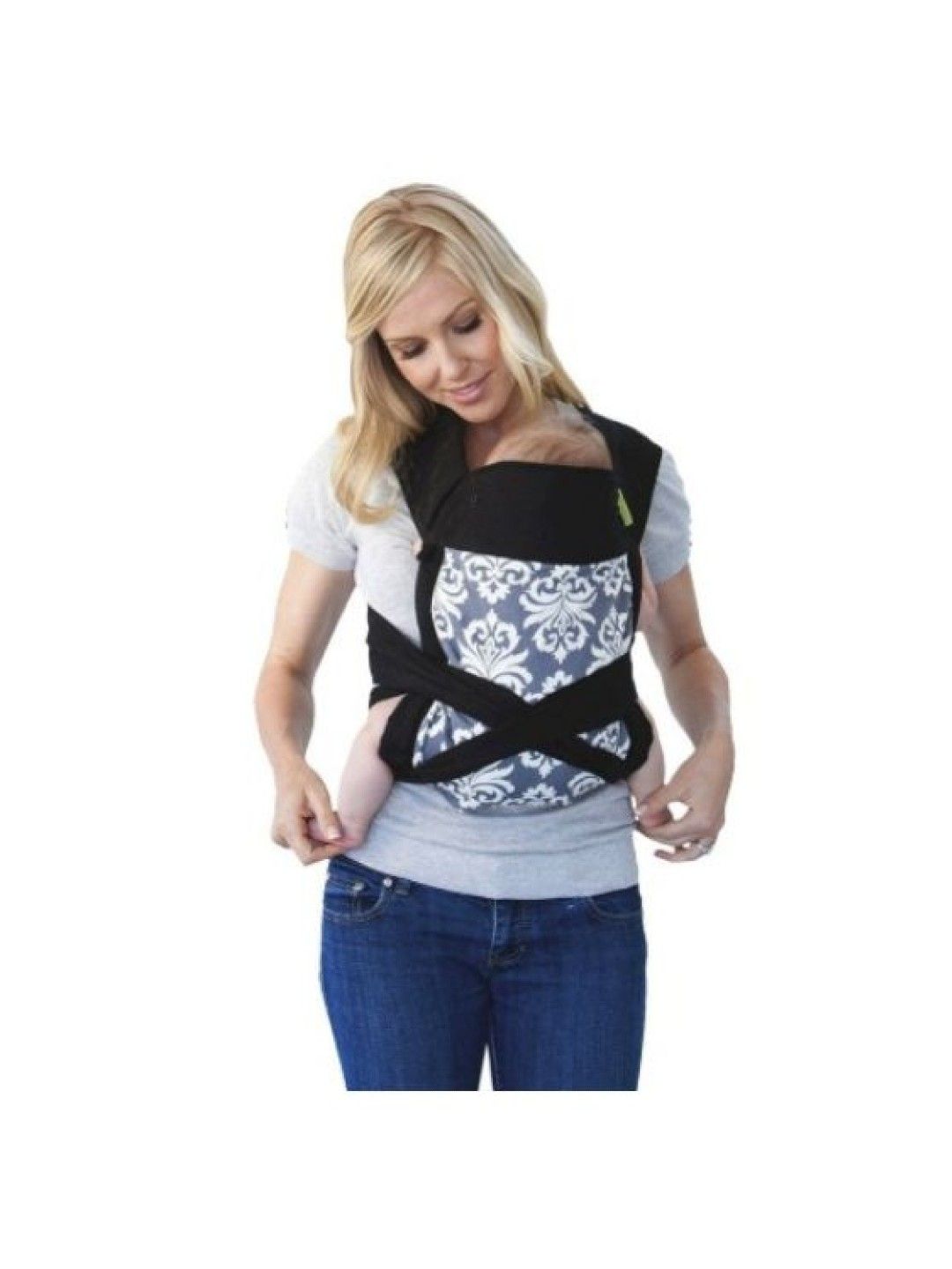 Sash™ Wrap & Tie Mei Tai Carrier (Damask Print)