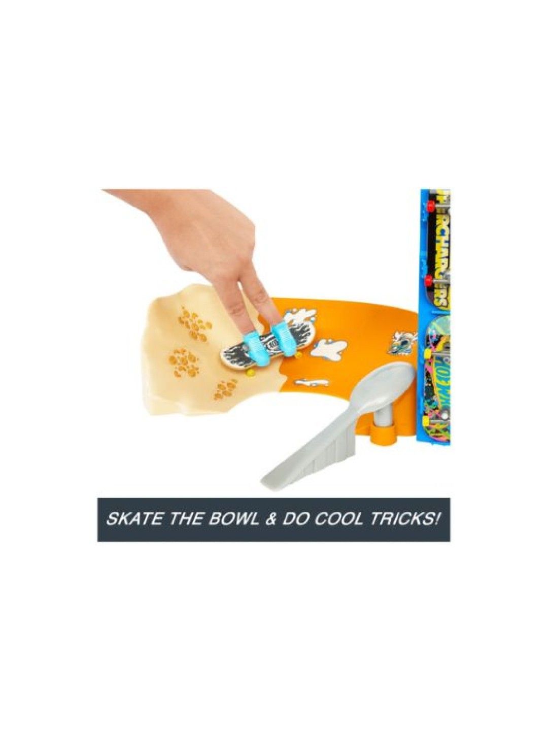 Skate Tony Hawk Cereal Skate Bowl Fingerboard Set