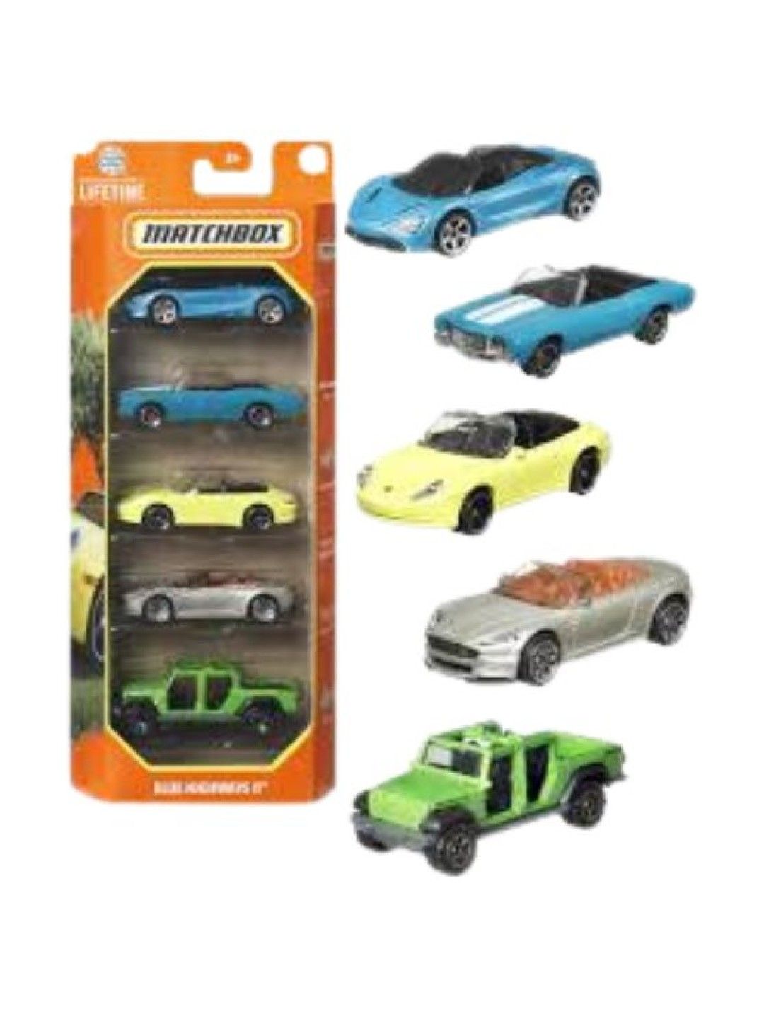 Blue Highways 5 Car Pack Die-cast Vehicle