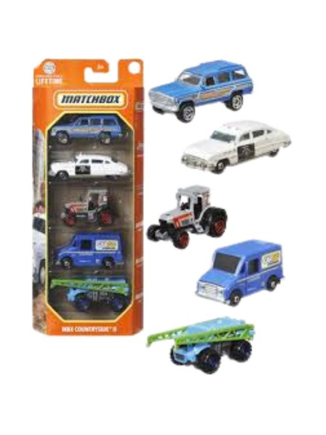 Country Sides 5 Car Pack Die-cast Vehicle