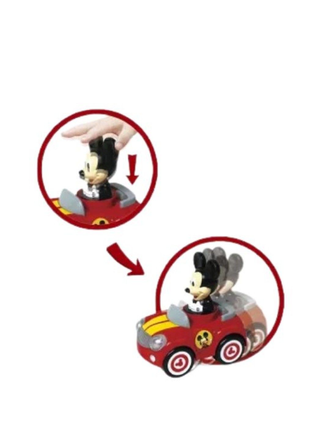 Mickey Press and Go with Light and Sounds 17cm