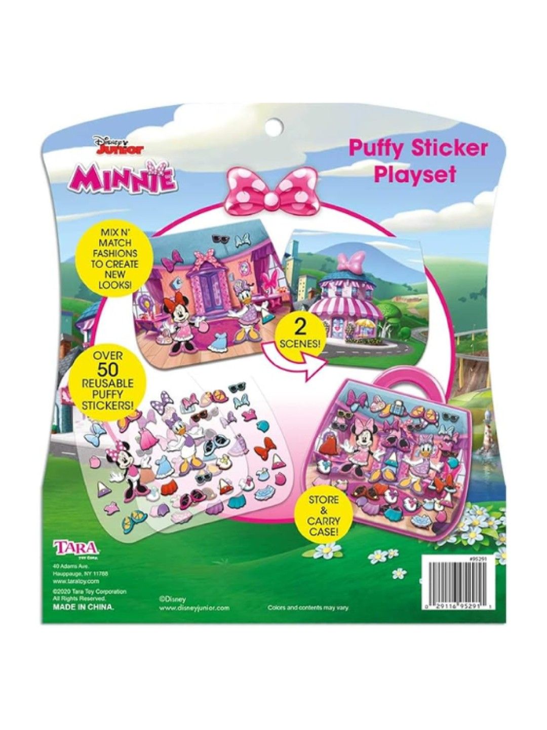 Minnie Mouse 3D Puffy Sticker Playset