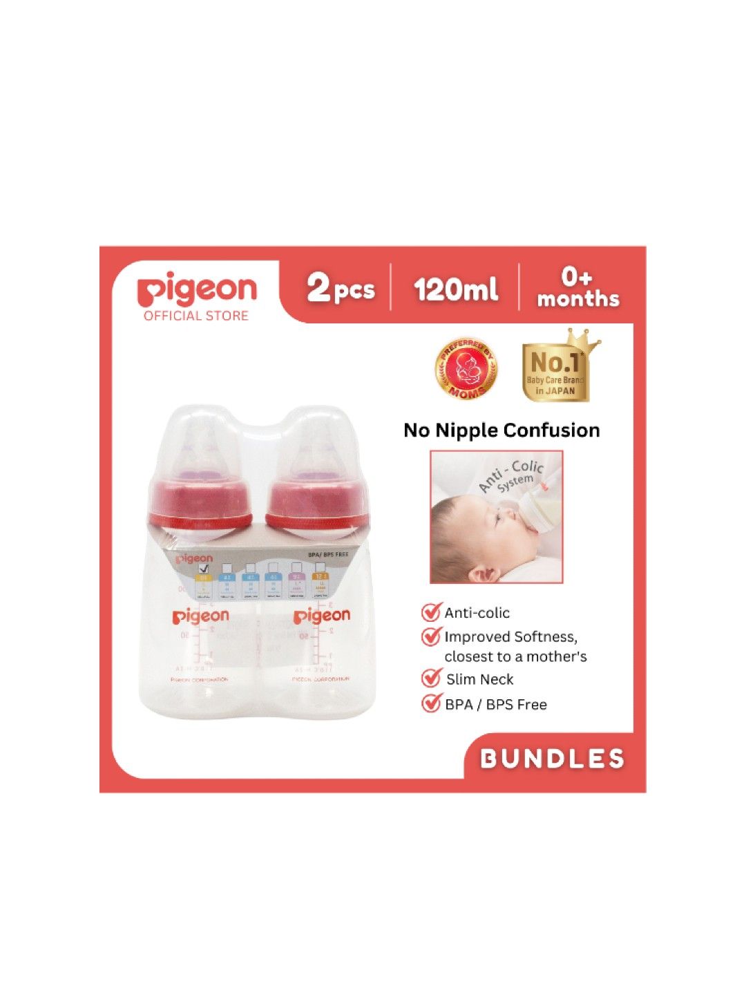 RPP Red Bottle Small Twin Pack (120ml)