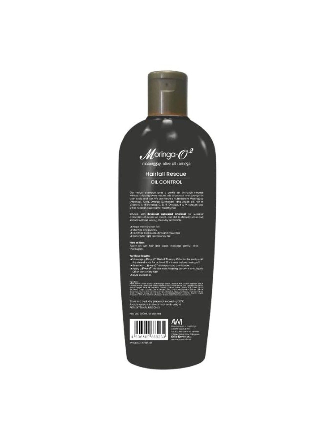 Herbal Hairfall Rescue Shampoo - Oil Control (350ml)