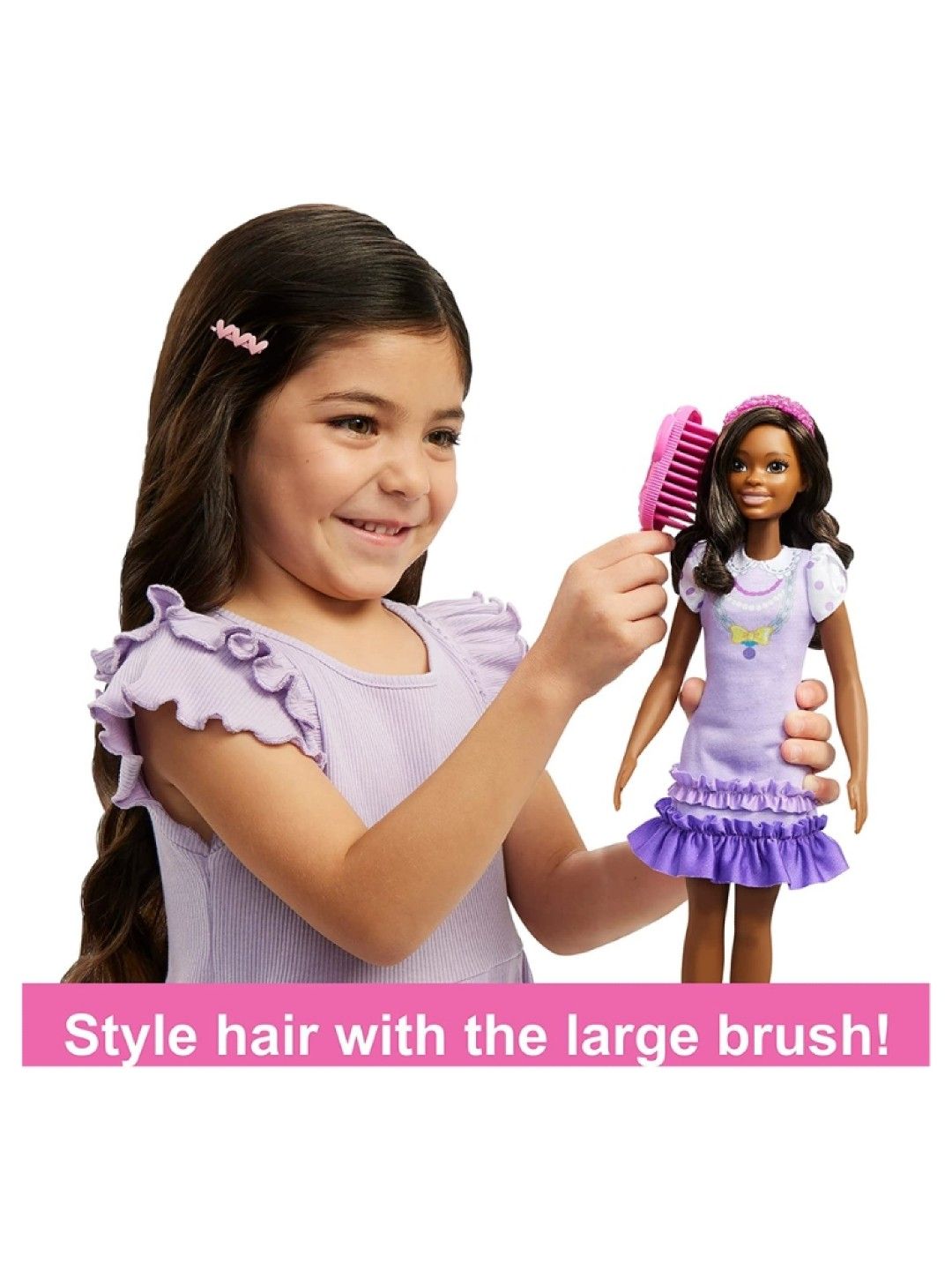 My First Barbie Brooklyn Doll - Wavy Black Hair