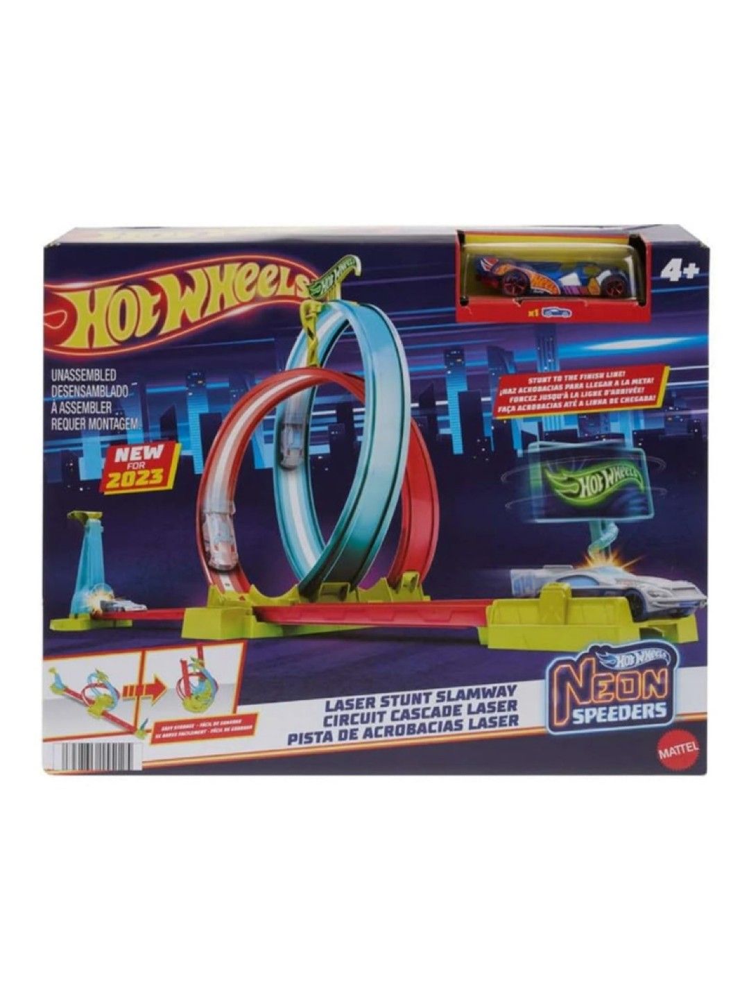 Action Neon Speeders Doubletwist Laser Stunt