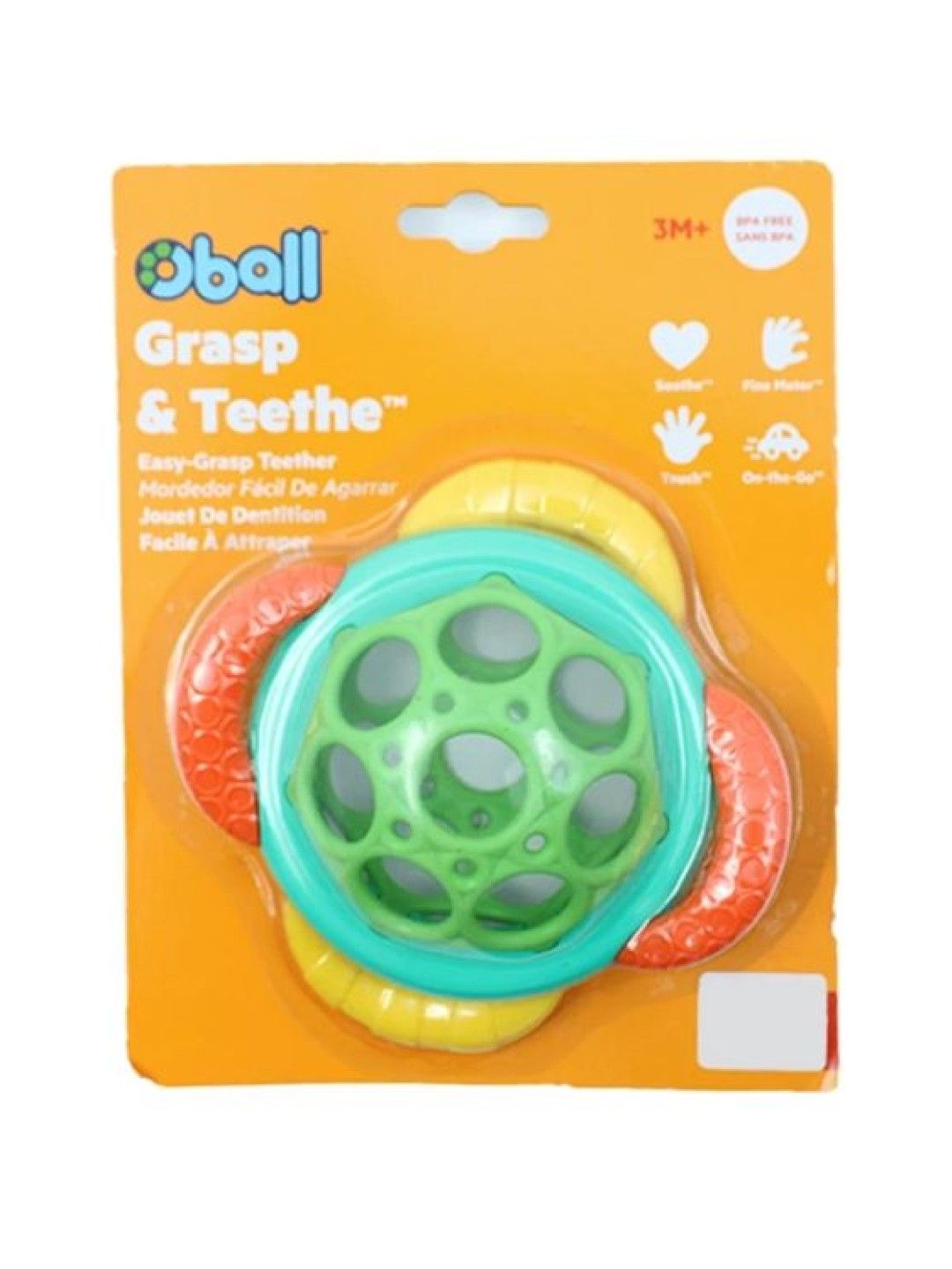Oball Grasp & Teethe Easy Grasp Infant Teether Toy